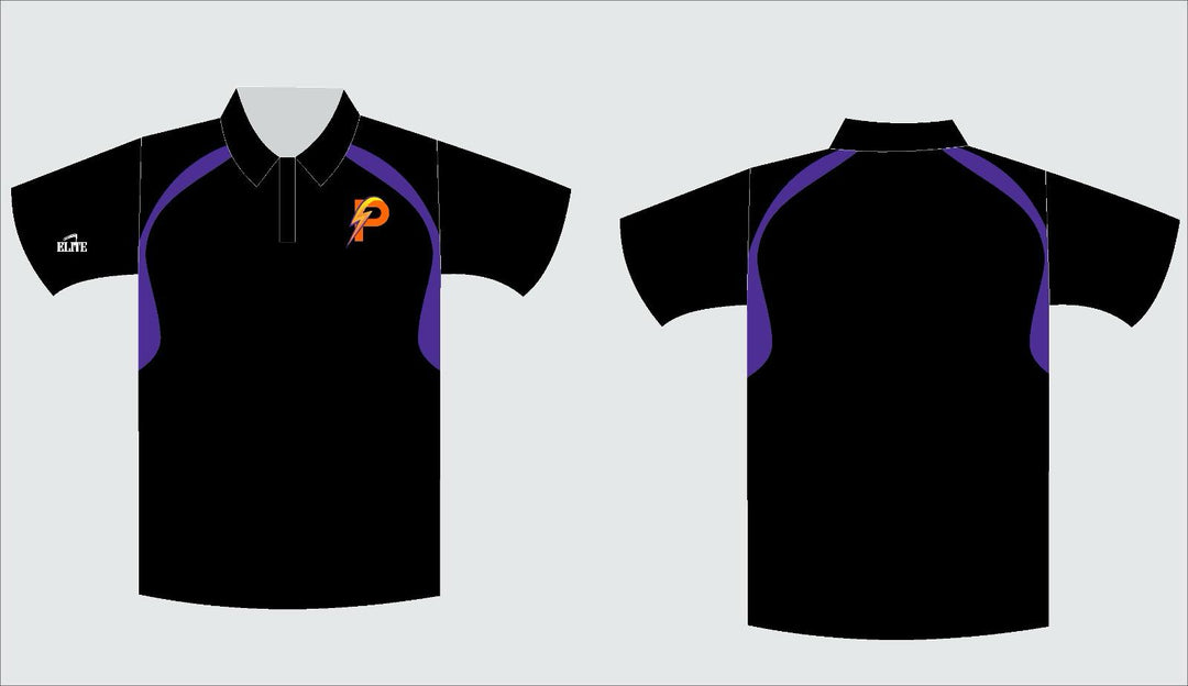 LA Power-Elite - Polo - Black/Purple