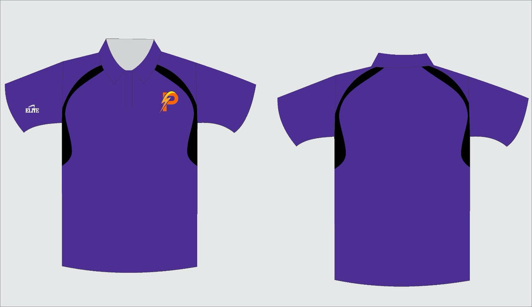 LA Power - Polo - Purple & Black