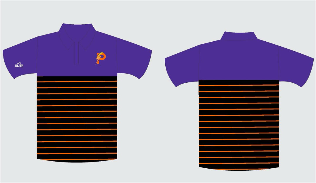 LA Power-Elite - Polo - Purple/Black