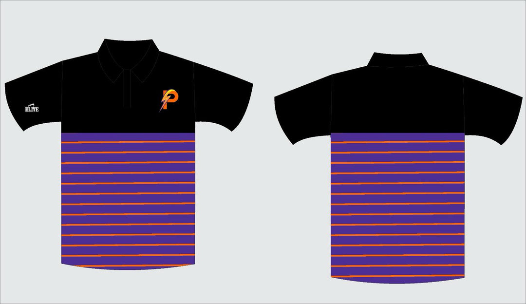 LA Power-Elite - Polo - Black/Purple