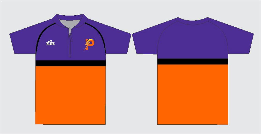 LA Power-Elite - Polo - Purple/Orange