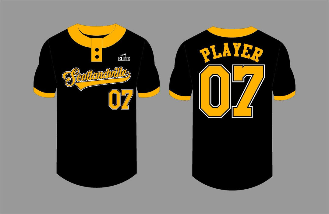 Scotlandville Alumni Baseball Jerseys Black