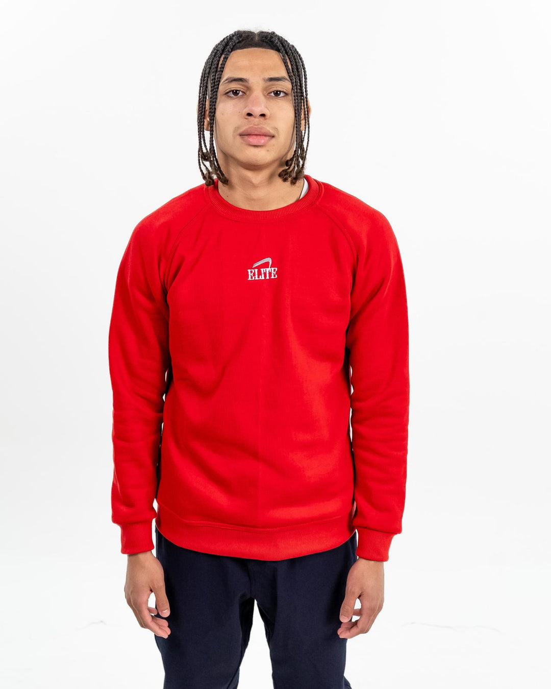ELITE CREWNECK SWEATSHIRT - RED