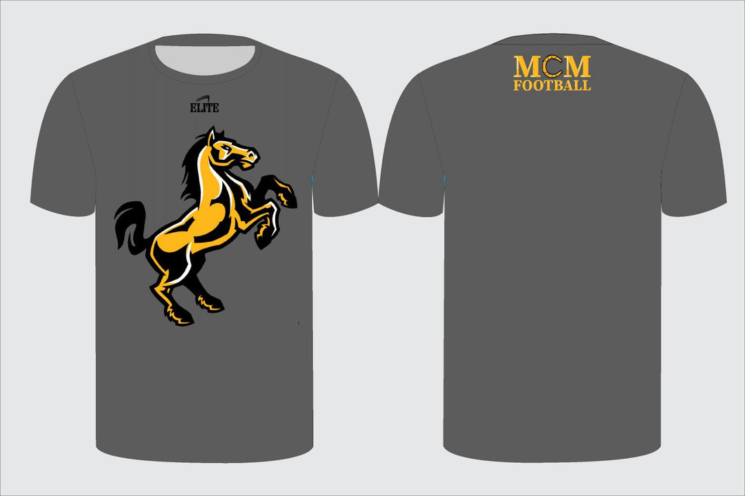 McMain Football Team Store - Short Sleeve Shirt - Dark Grey