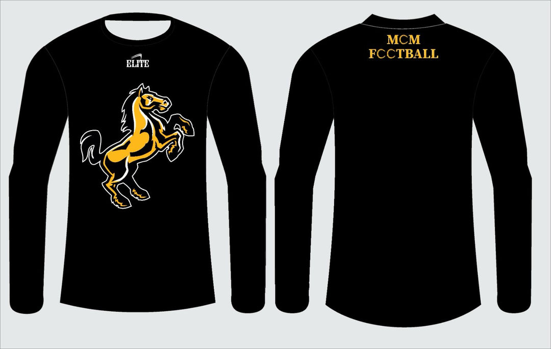 McMain Football Team Store - Long Sleeve Shirt - Black
