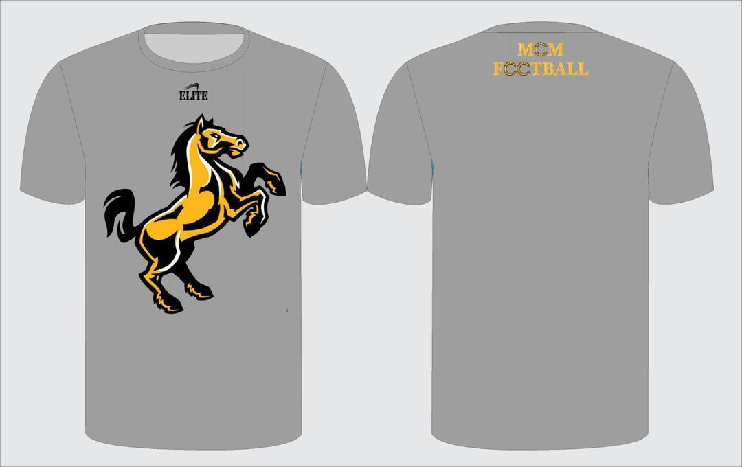 McMain Football Team Store - Short Sleeve Shirt - Grey