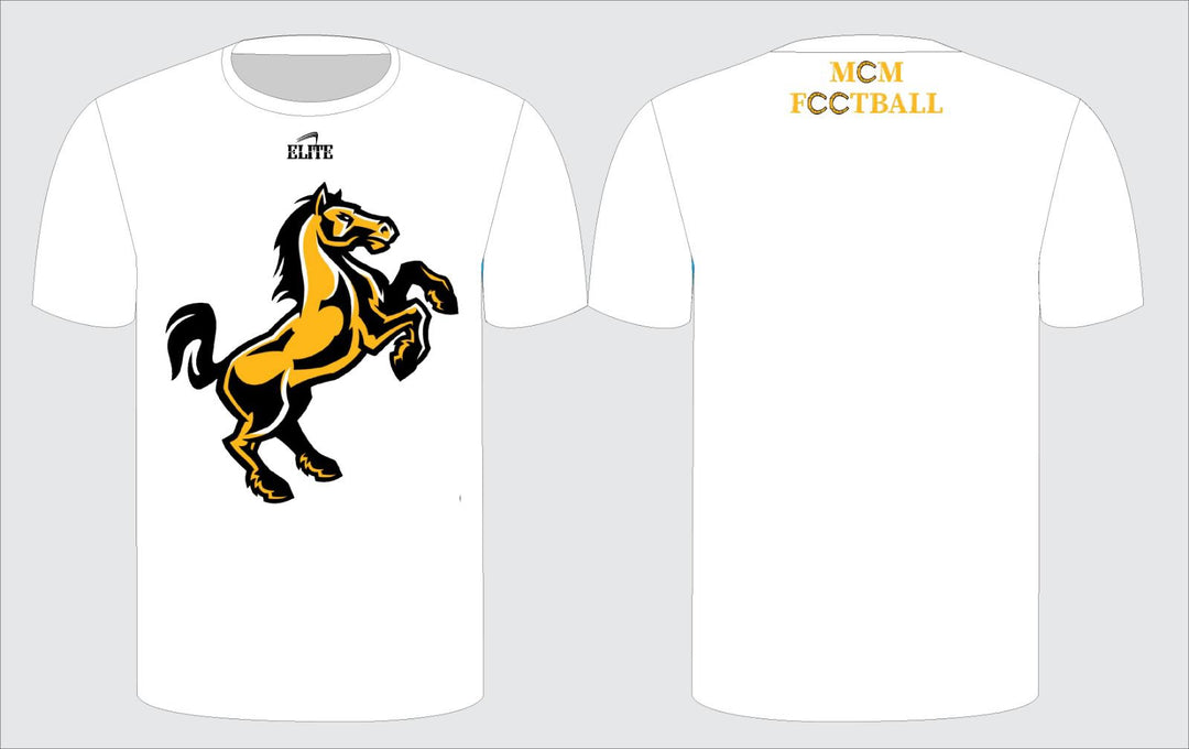 McMain Football Team Store - Short Sleeve Shirt - White