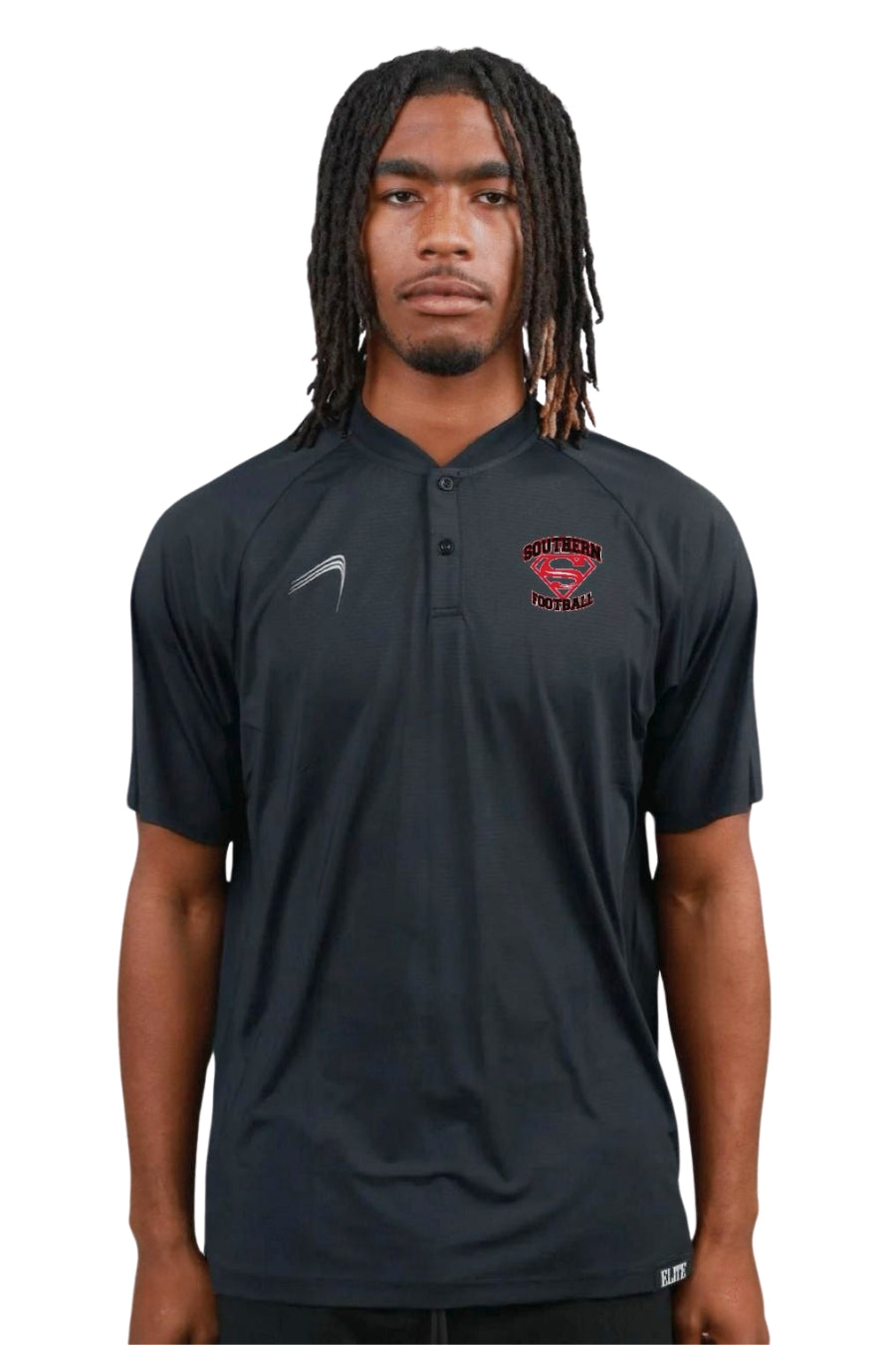 SOUTHERN HIGH FOOTBALL TEAM SHOP - Golf Polo -Black - SUP
