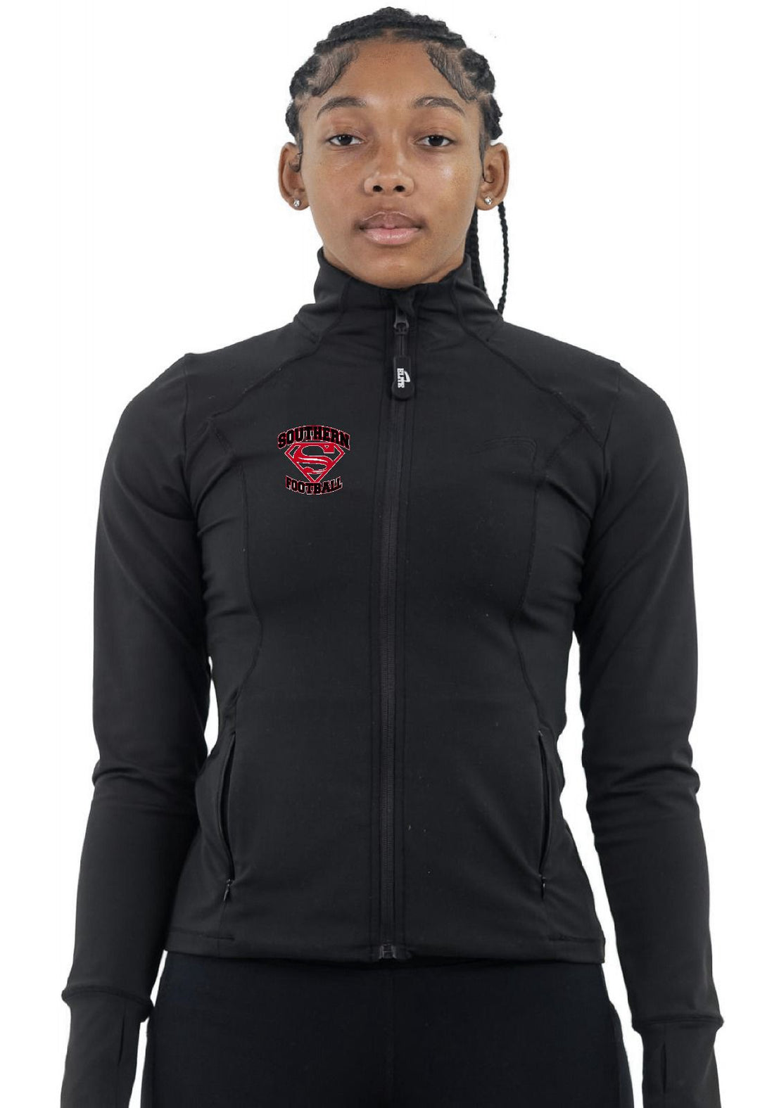 SOUTHERN HIGH FOOTBALL TEAM SHOP Women's All Day Jacket - Black - SUP