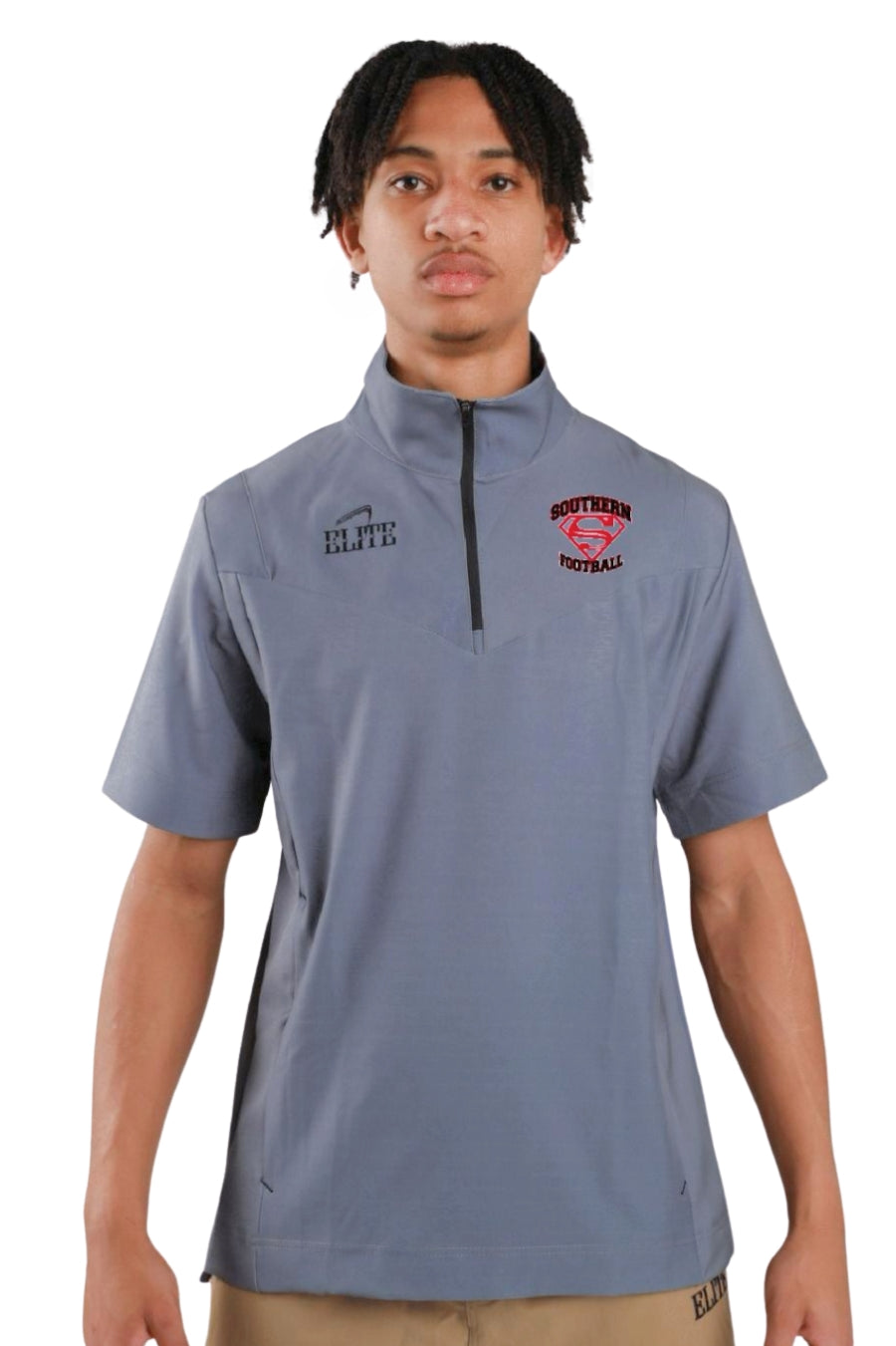 SOUTHERN HIGH FOOTBALL TEAM SHOP Panel Pullover - Sky Blue - SUP