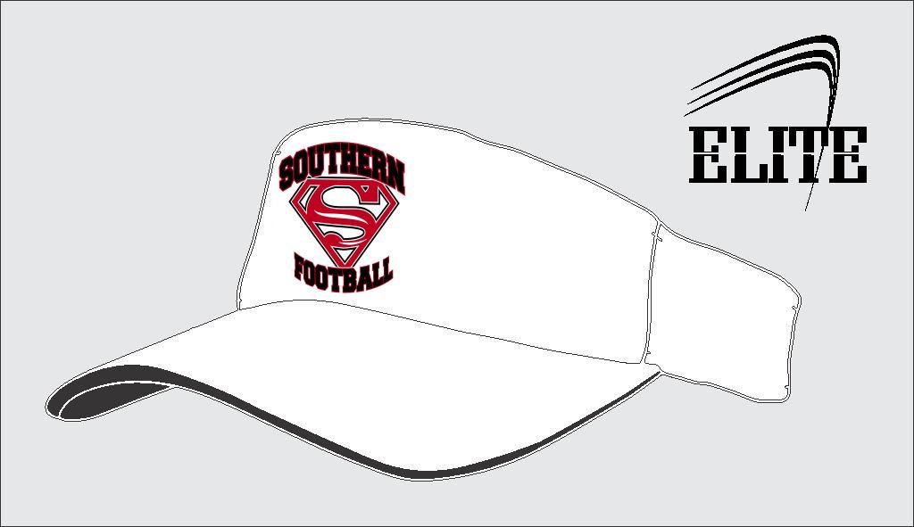 SOUTHERN HIGH FOOTBALL TEAM SHOP - Visor - White