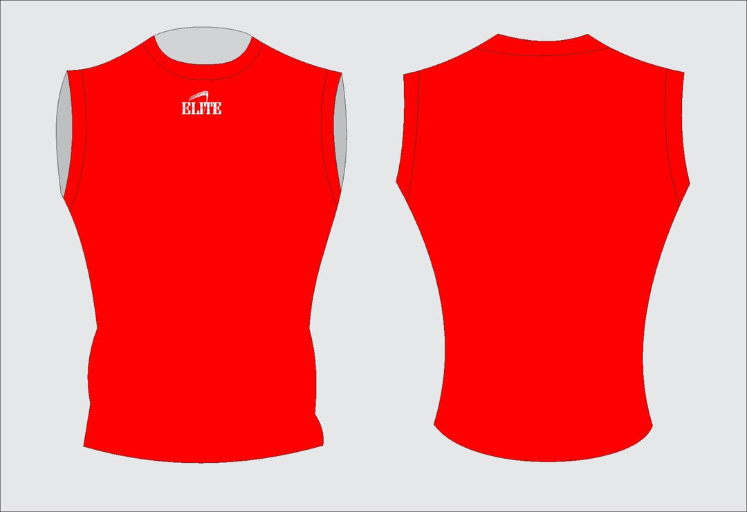 Elite Sleeveless Compression - Red