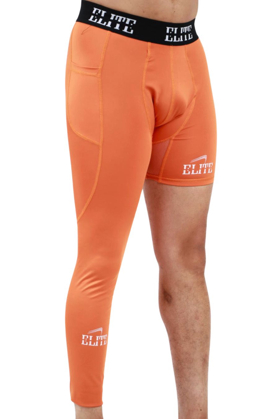 Elite One Legged Tights - Orange