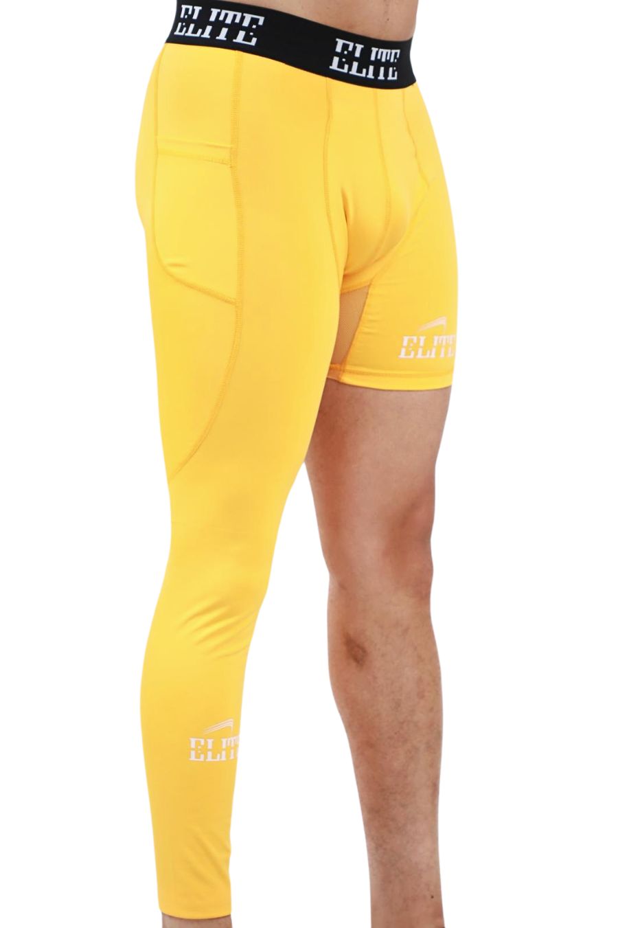 Elite One Legged Tights - Yellow