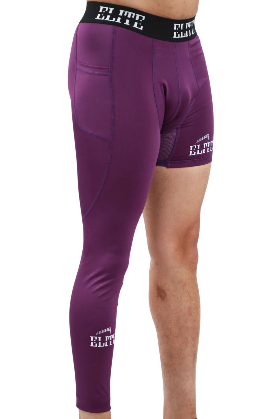 Elite One Legged Tights - Purple