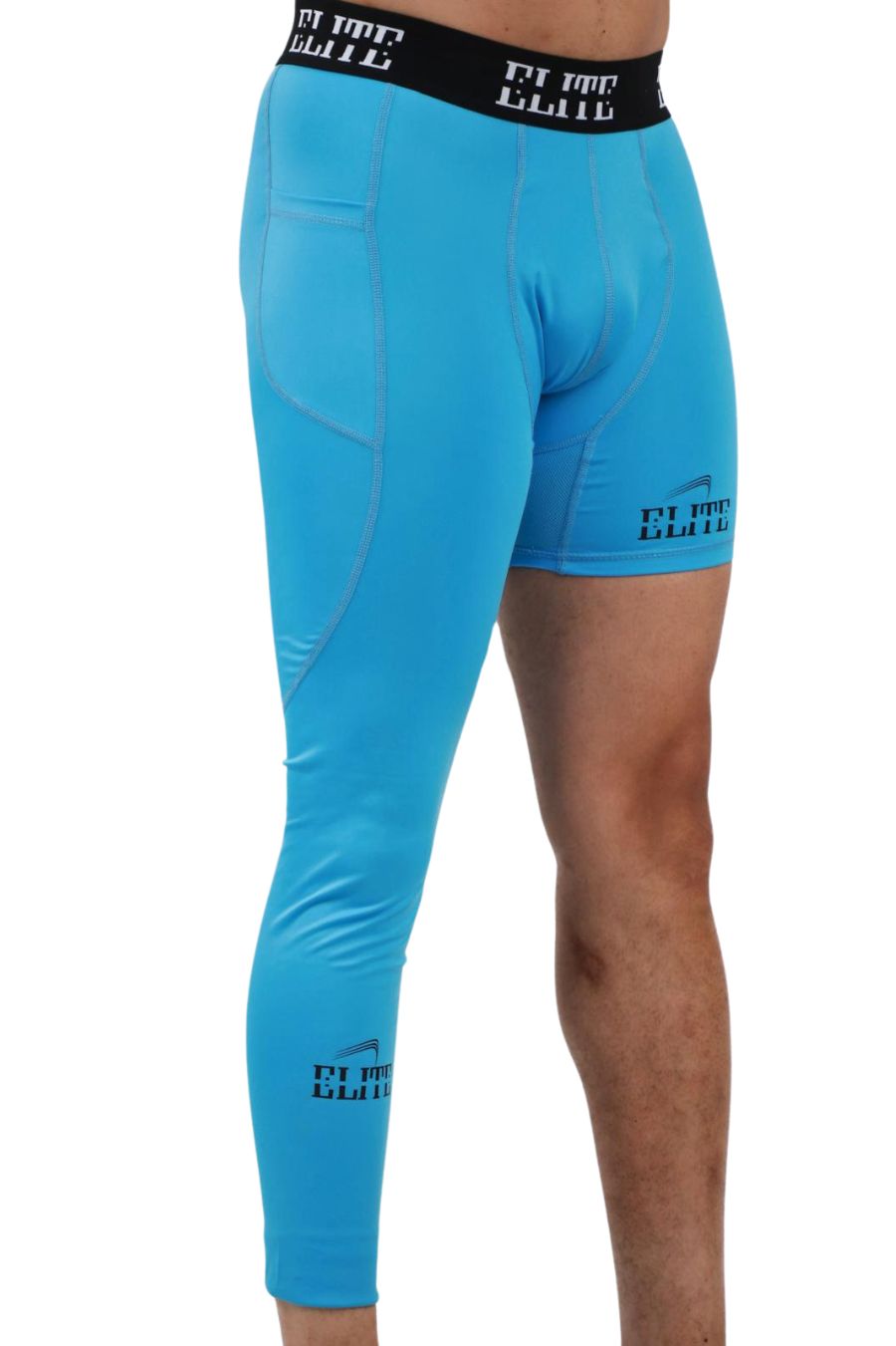 Elite One Legged Tights - Sky Blue