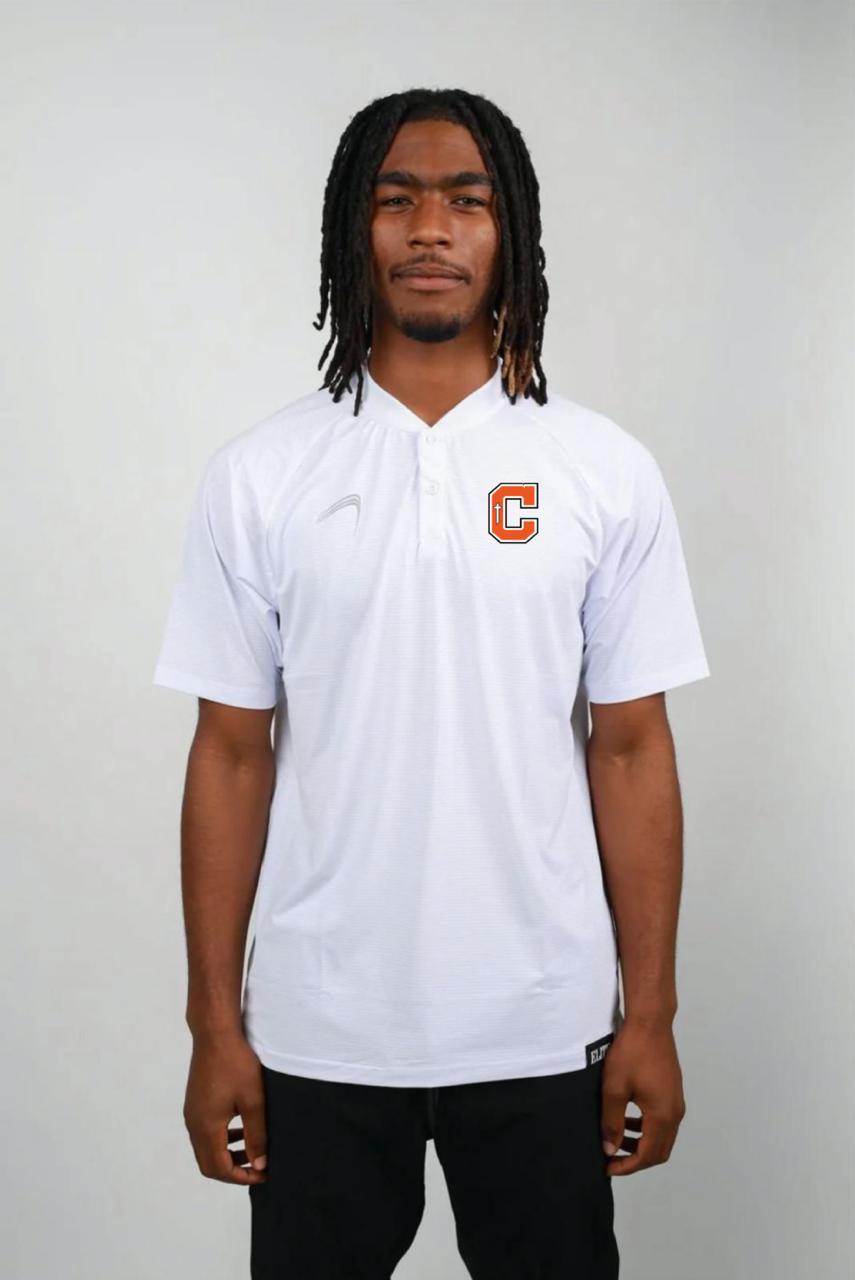 Catholic Elite Golf Blade Polo - White