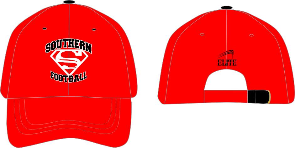 Southern Dad Hat - Red