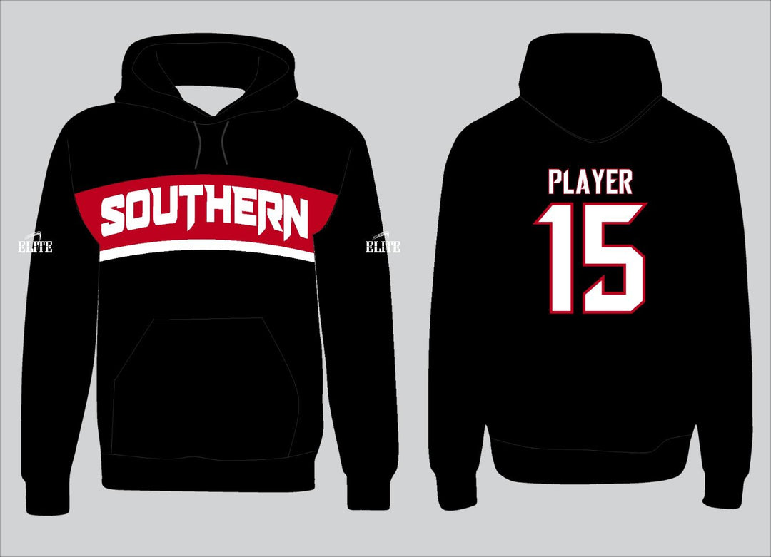 Southern Fan Name&Number Hoodie - Black