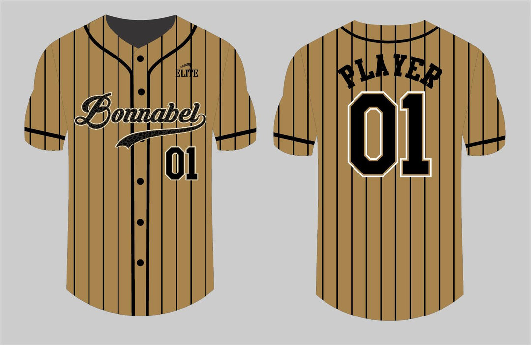 Bonnabel Alumni Jersey - Brown (Black Pattern logo)