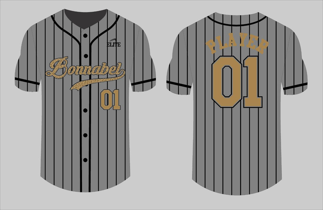 Bonnabel Alumni Jersey - Grey (Golden Pattern logo)
