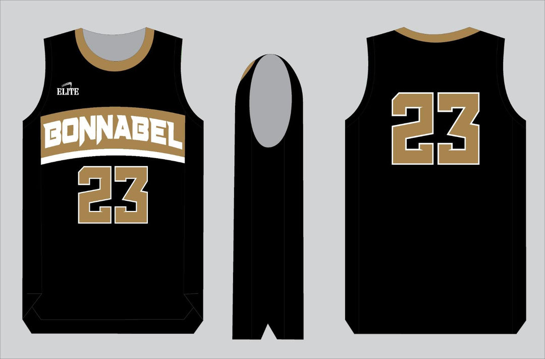 Bonnabel Fan Basketball Jersey - Black