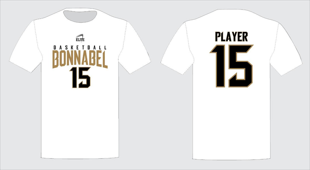 Bonnabel Fan Short Sleeve Shirt - White (Golden Logo)