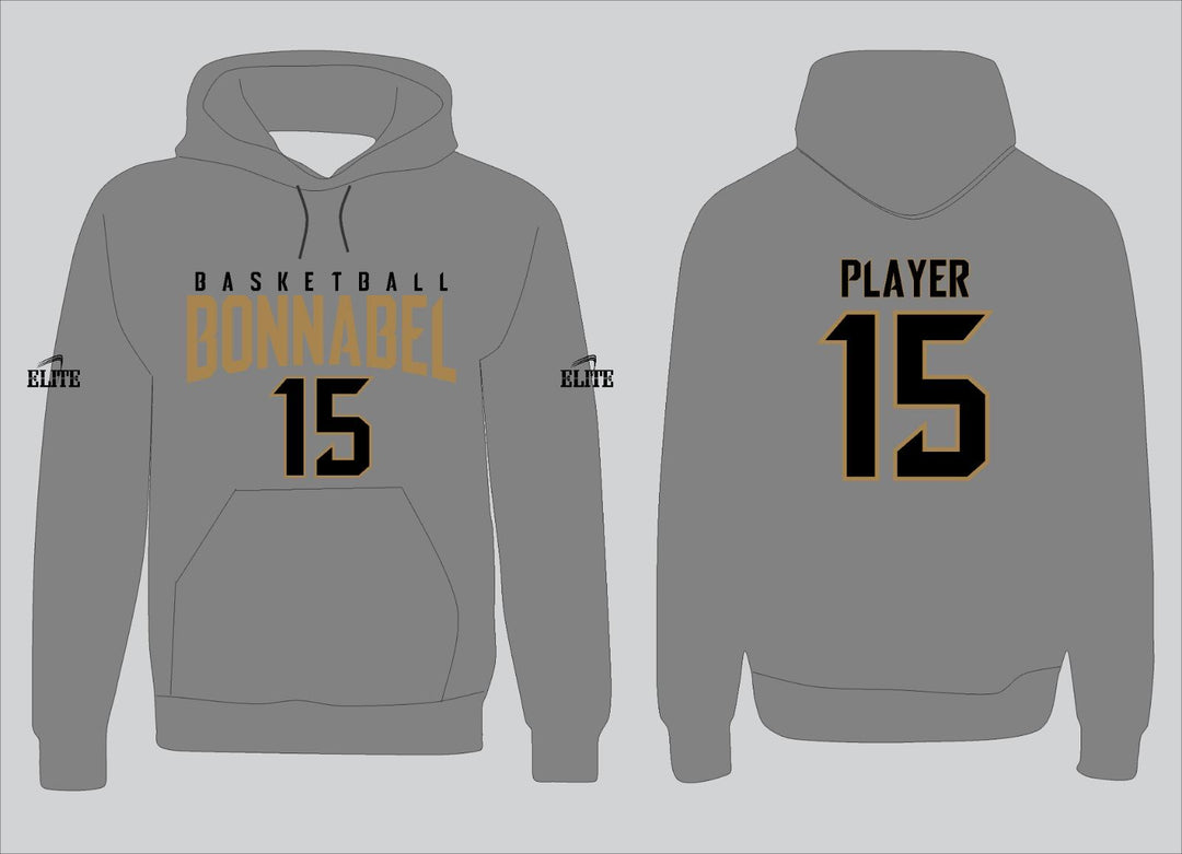 Bonnabel Fan Hoodie - Grey (Golden Logo)