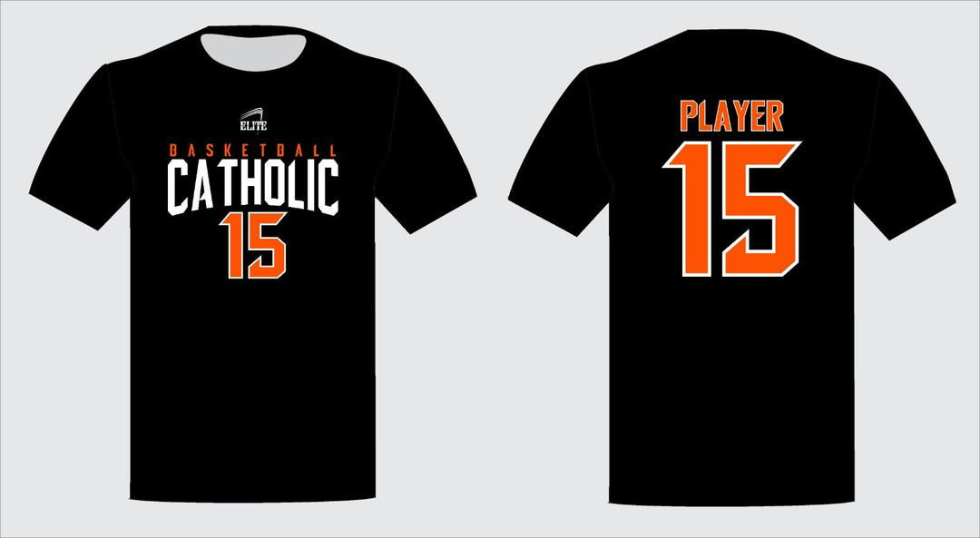 Catholic Fan Short Sleeve Shirt - Black