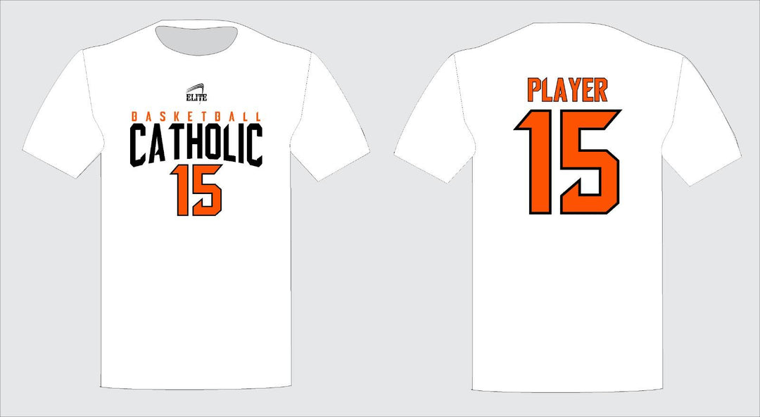 Catholic Fan Short Sleeve Shirt - White
