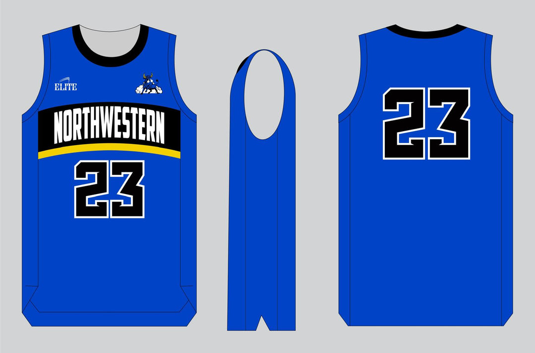 Northwest Fan Basketball Jersey - Blue