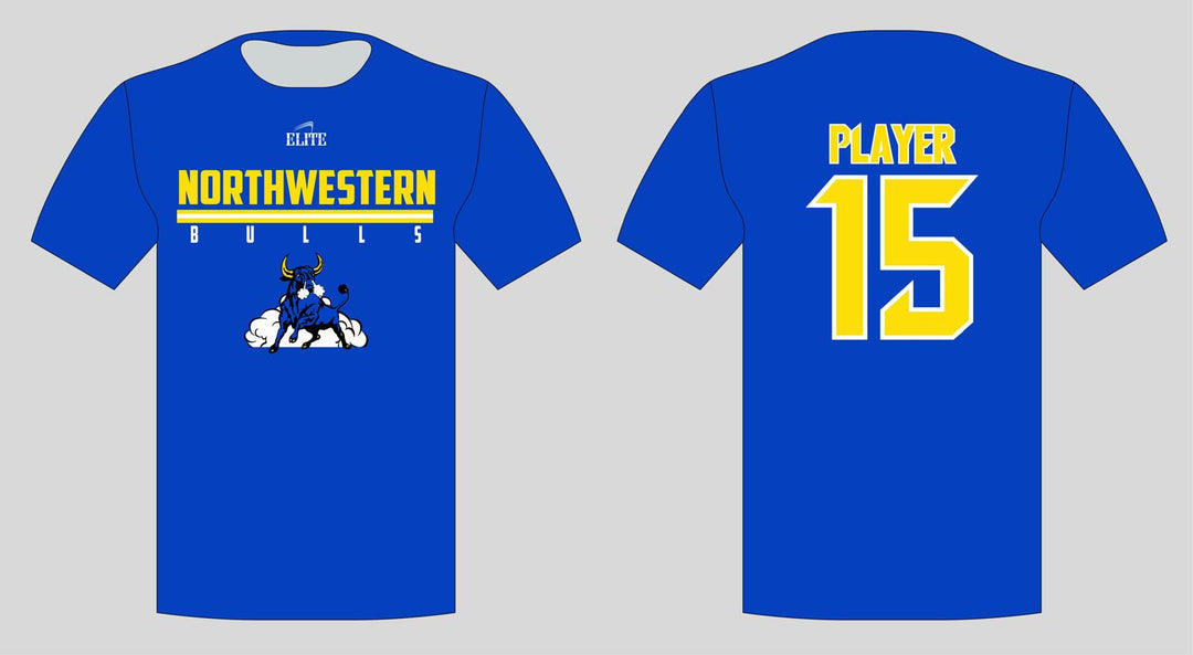 Northwest Fan Short Sleeve Shirt - Blue