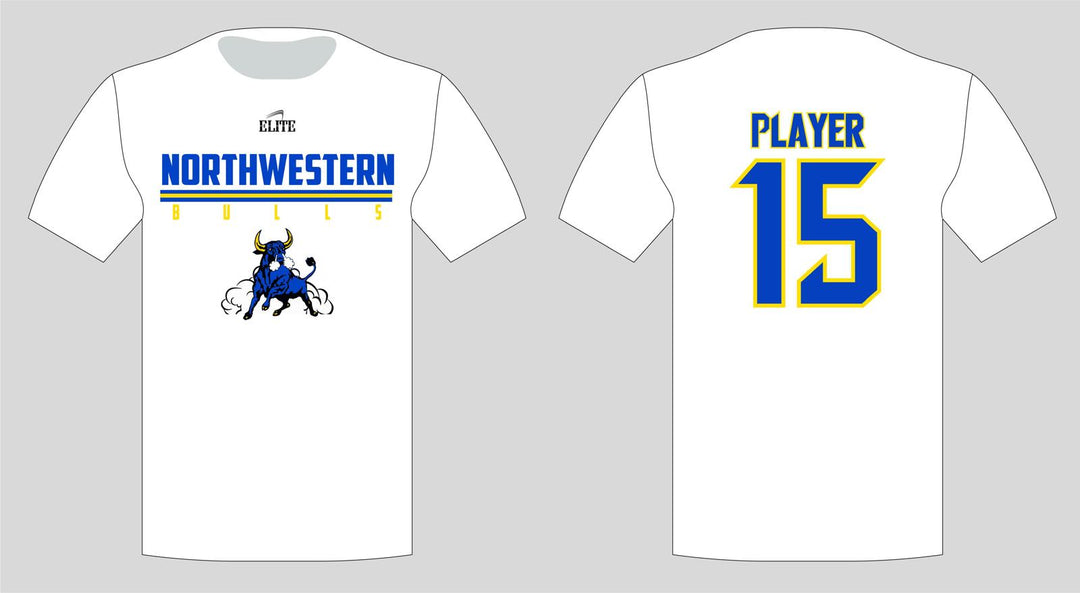 Northwest Fan Short Sleeve Shirt - White
