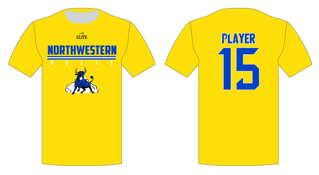 Northwest Fan Short Sleeve Shirt - Yellow