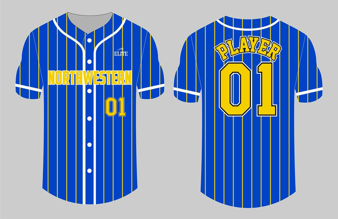 Northwest Fan Baseball Jersey - Blue
