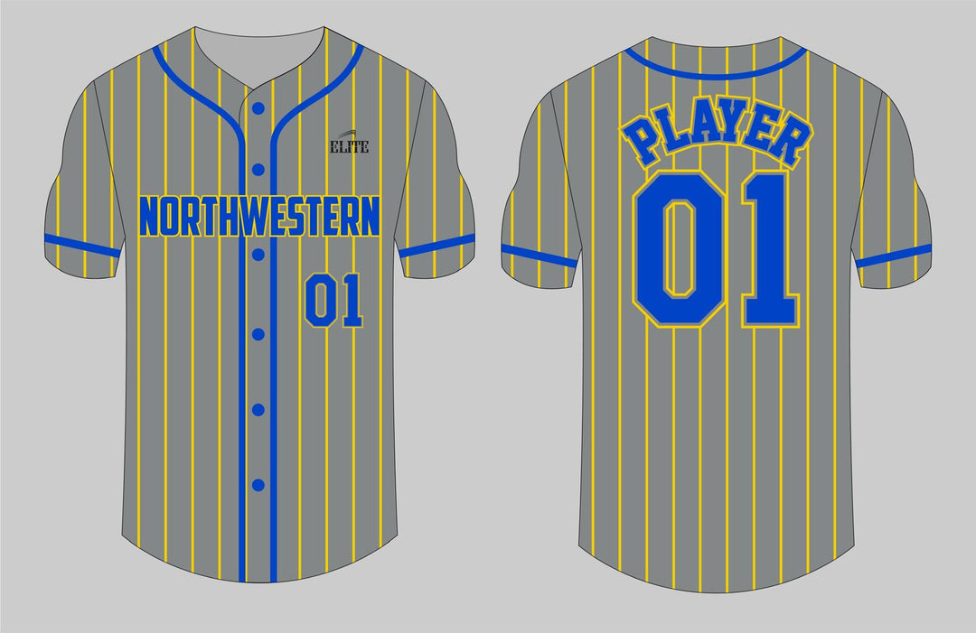 Northwest Fan Baseball Jersey - Grey