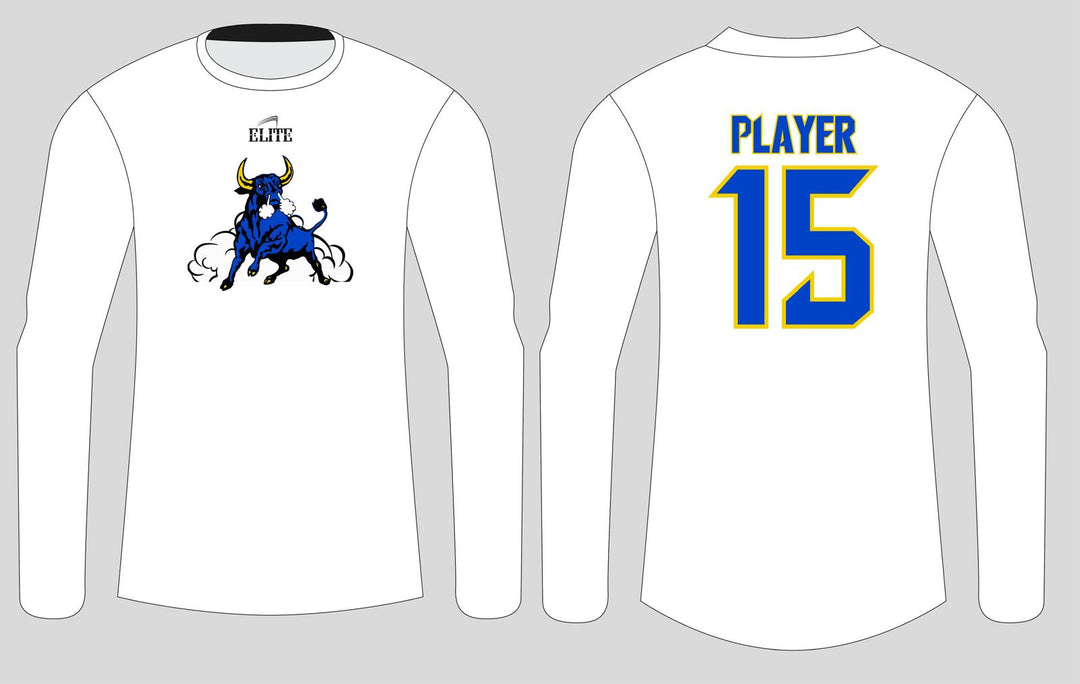 Northwest Fan Long Sleeve Shirt - White
