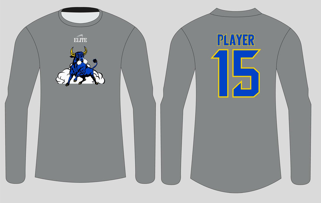 Northwest Fan Long Sleeve Shirt - Grey