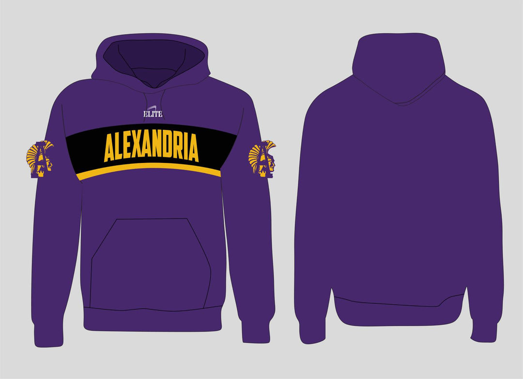Alexandria Hoodie - Purple