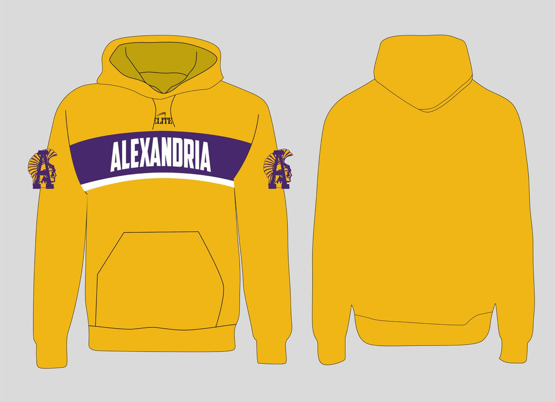 Alexandria Hoodie - Yellow
