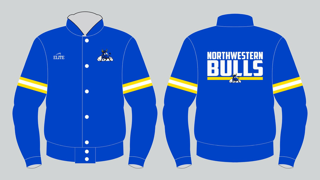 Northwest Fan Bomber Jacket - Blue