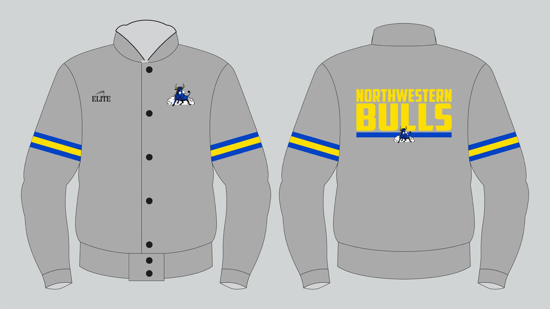 Northwest Fan Bomber Jacket - Grey