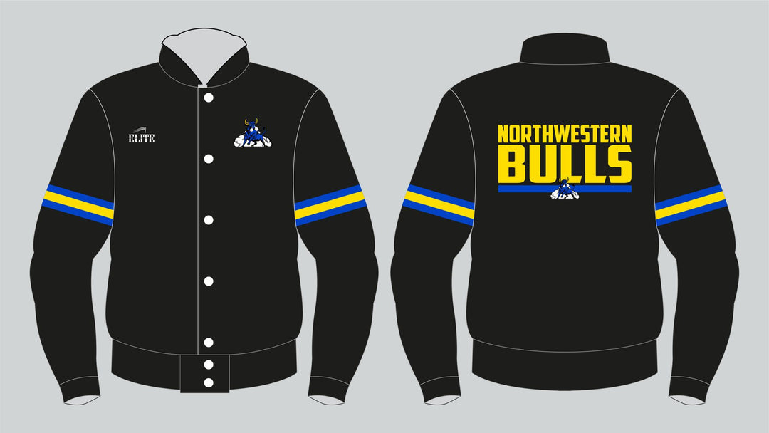 Northwest Fan Bomber Jacket - Black