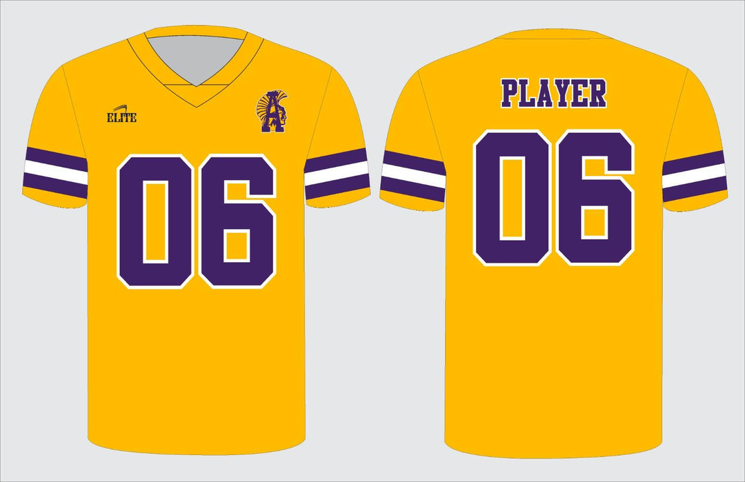 Alexandria Trojans Football Jersey - Yellow