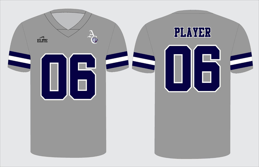 Cougars Football Jersey - Grey
