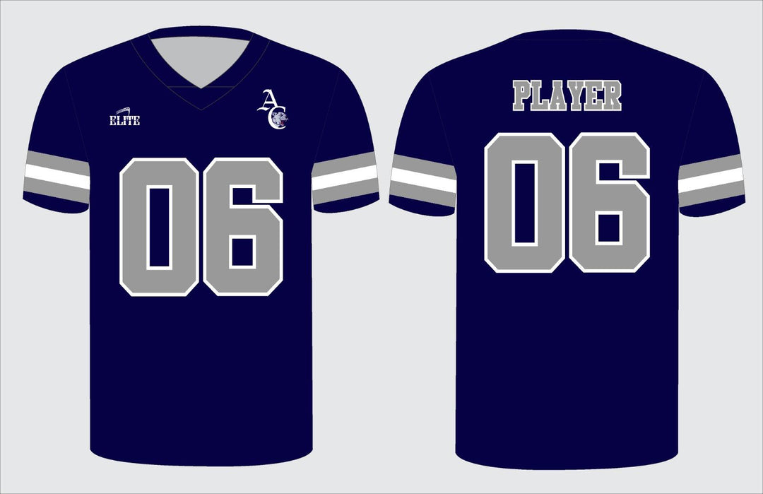Cougars Football Jersey - Navy Blue