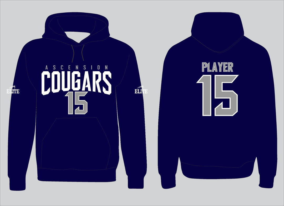 Cougars Ascension Hoodie - Navy Blue