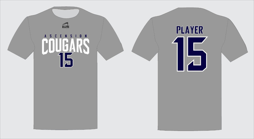 Cougars Short Sleeve Shirt - Grey