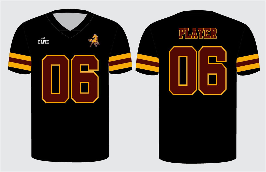 Simpson Football Jersey - Black