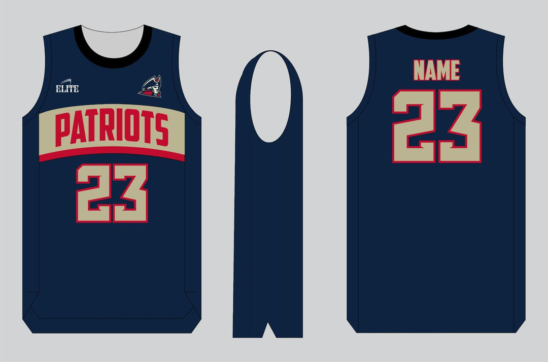 Liberty Patriots Basketball Jersey - Navy blue